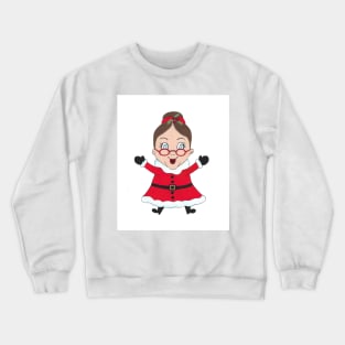 MRS Claus Funny Merry Christmas Crewneck Sweatshirt